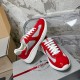 Patent leather and technical fabric Prada America's Cup sneakers