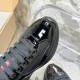 Patent leather and technical fabric Prada America's Cup sneakers