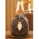 Lv Monogram Speedy Bandouliere 20 Handbag Brown