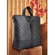 Lv Saumur Tote Monogram Eclipse Canvas