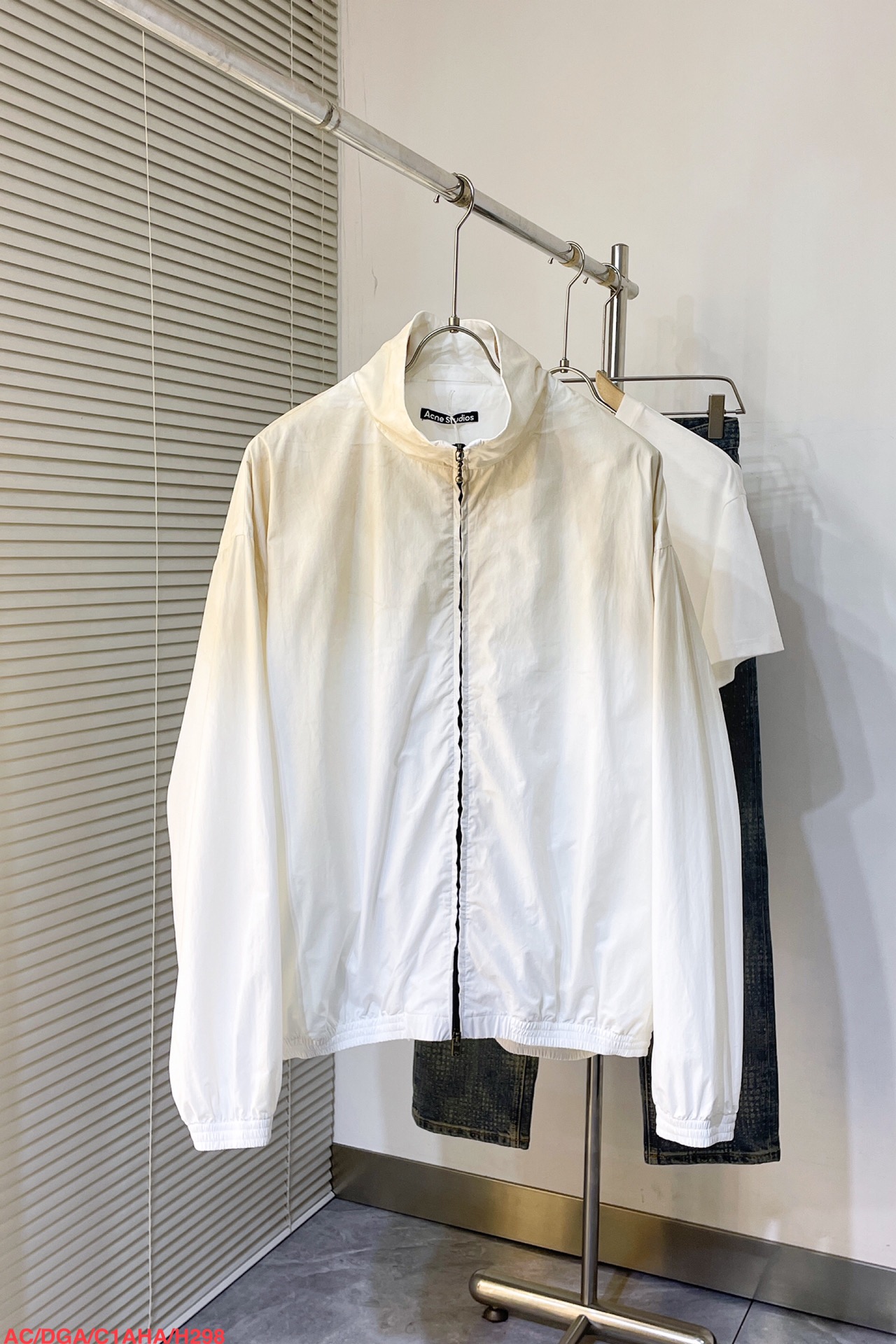 Acne Studio Logo zipper jacket