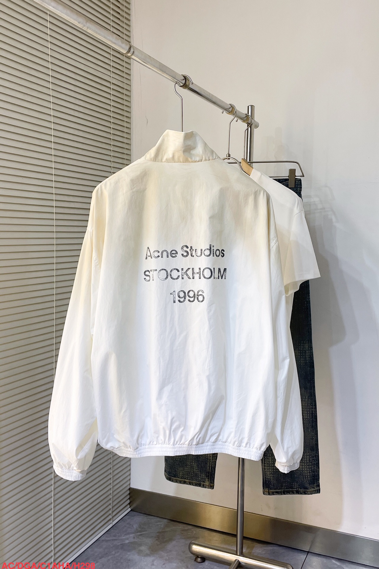 Acne Studio Logo zipper jacket