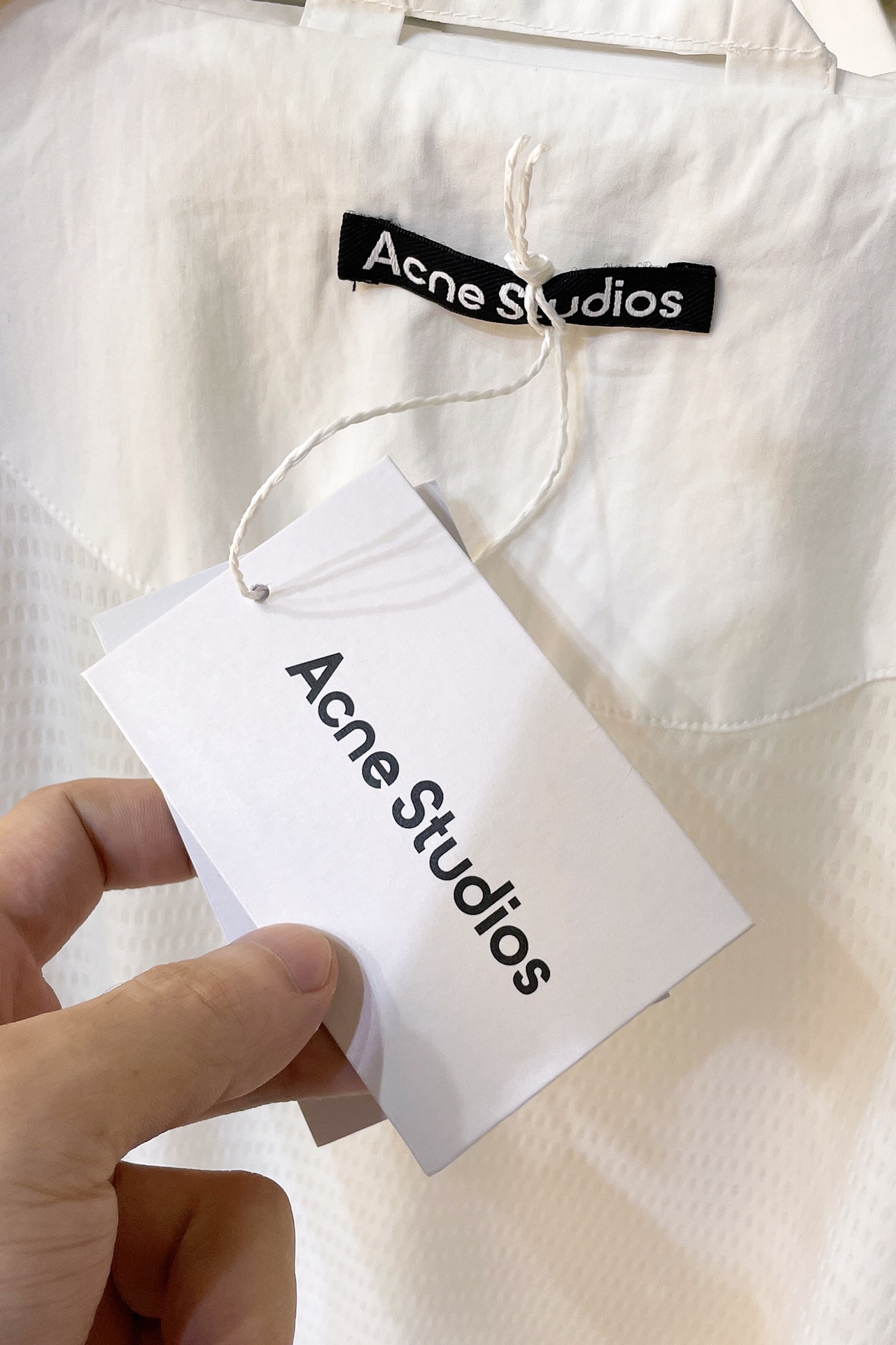 Acne Studio Logo zipper jacket