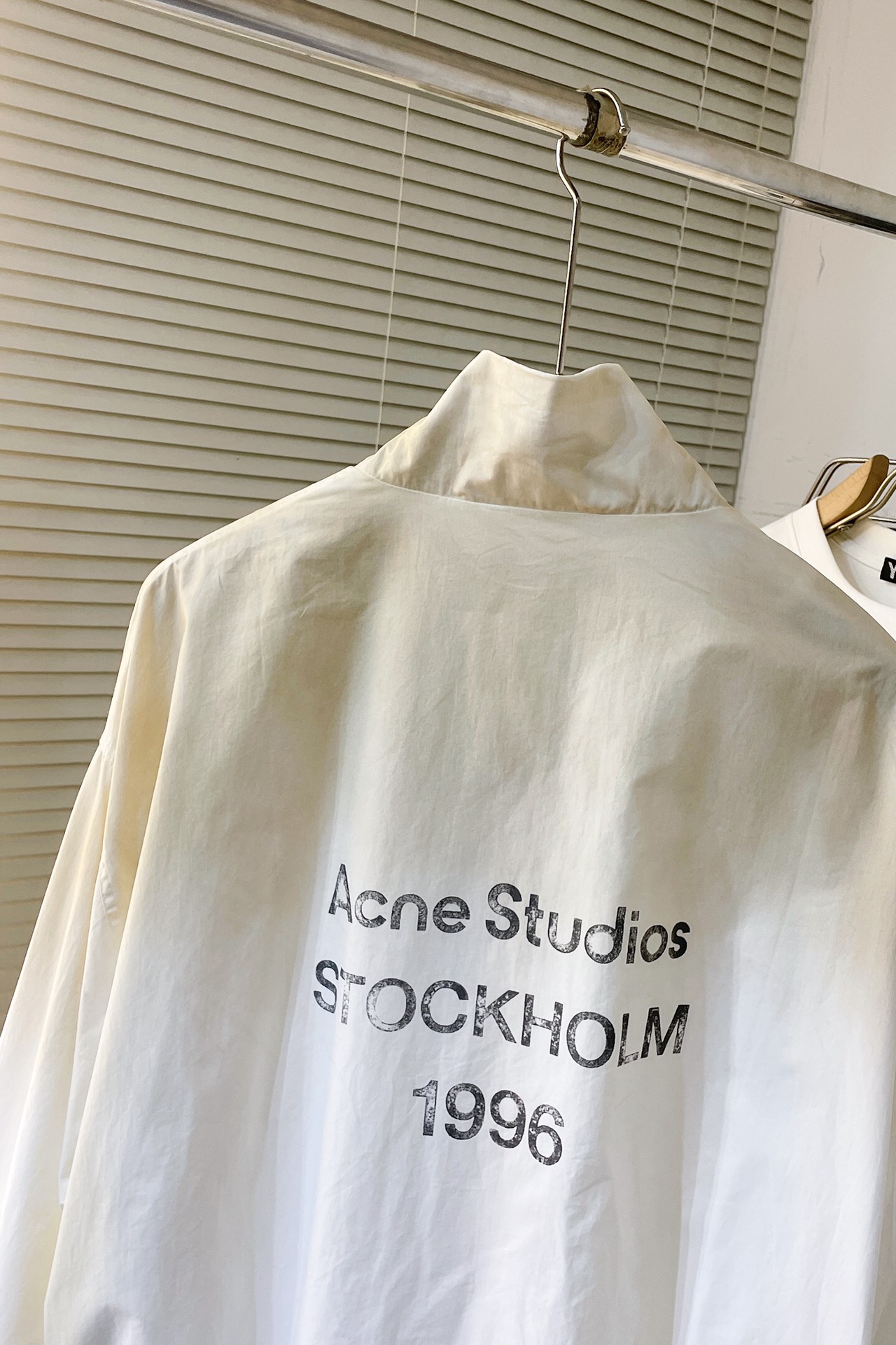 Acne Studio Logo zipper jacket