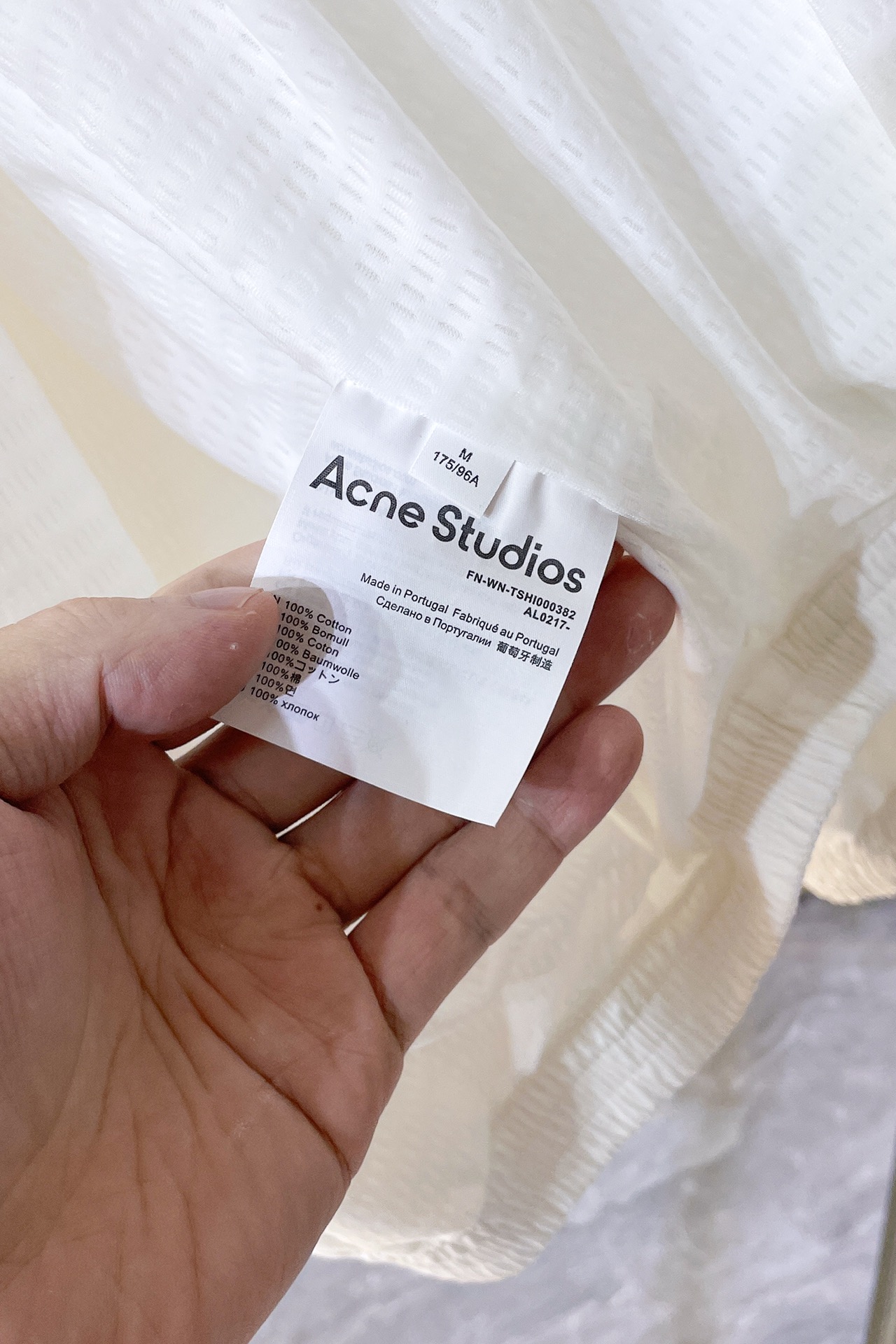 Acne Studio Logo zipper jacket