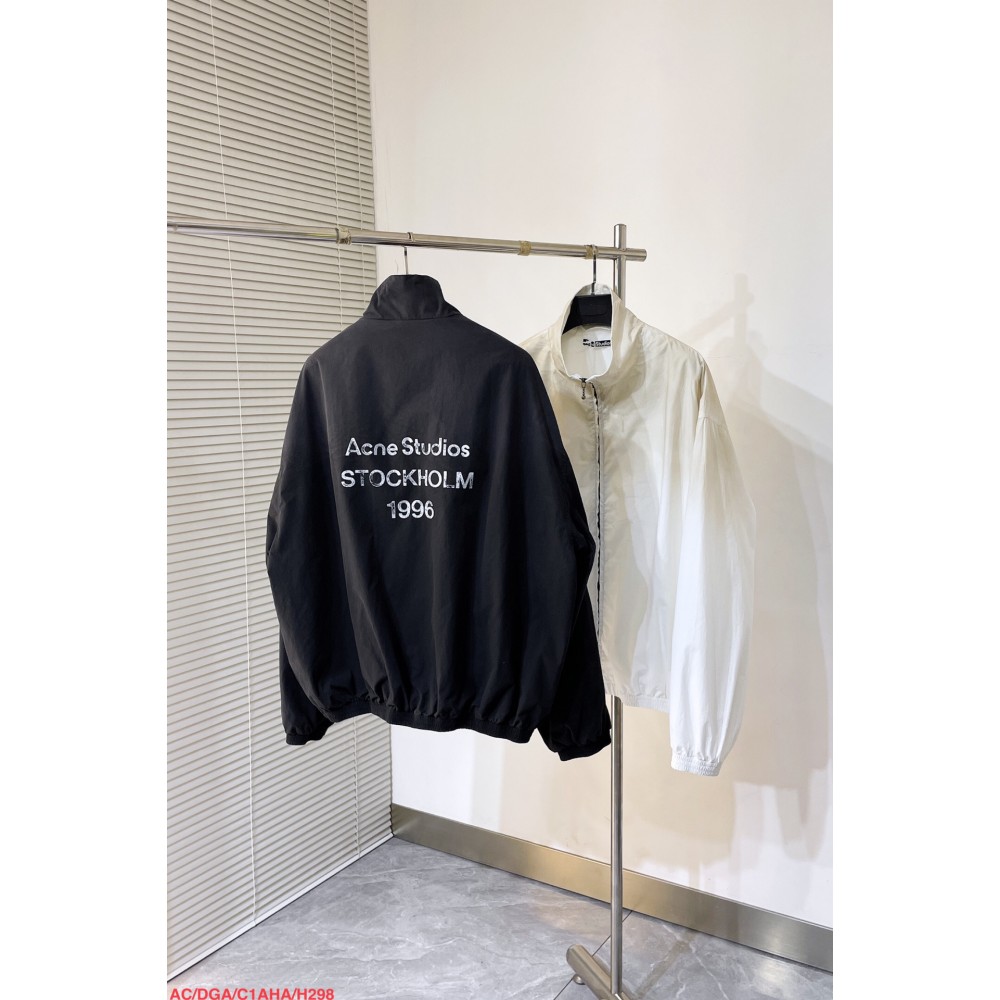 Acne Studio Logo zipper jacket