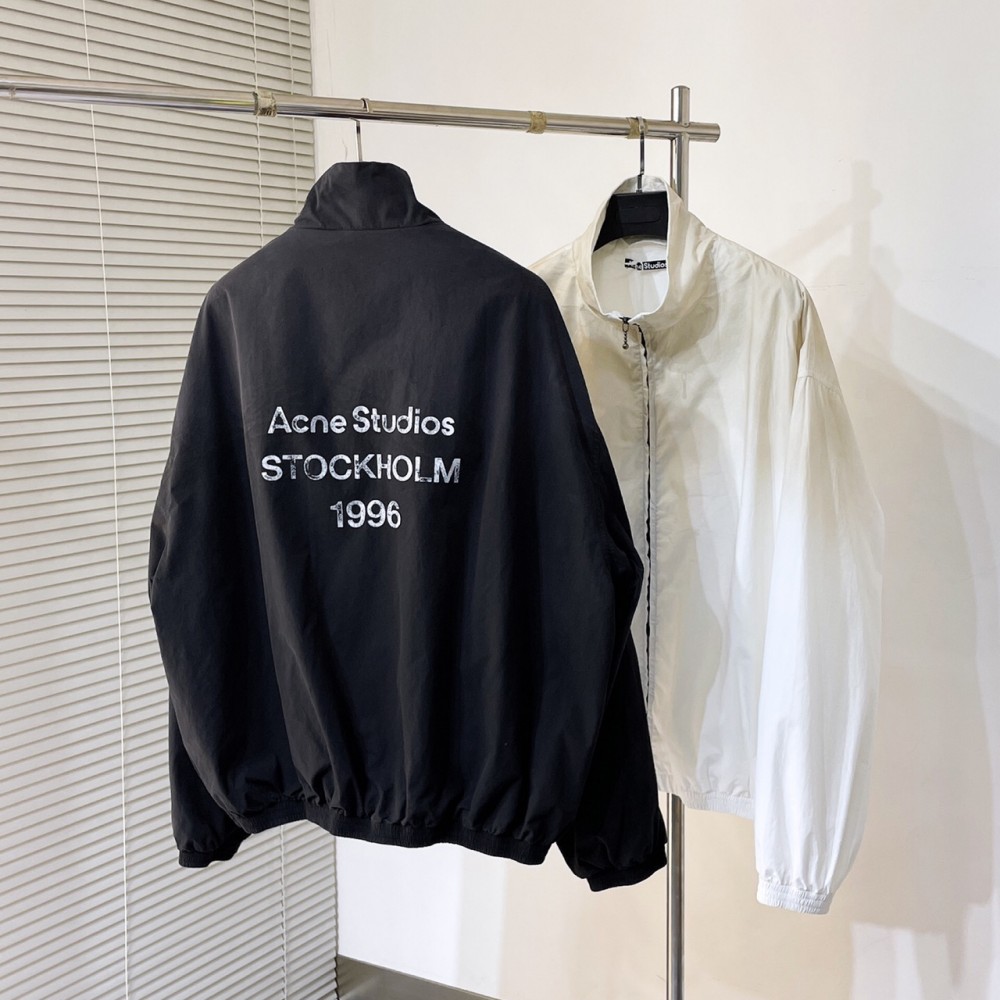 Acne Studio Logo zipper jacket