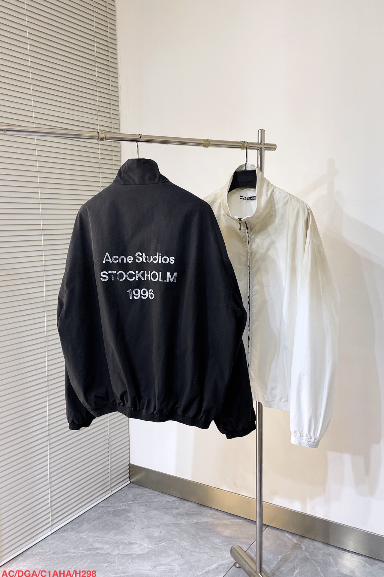 Acne Studio Logo zipper jacket