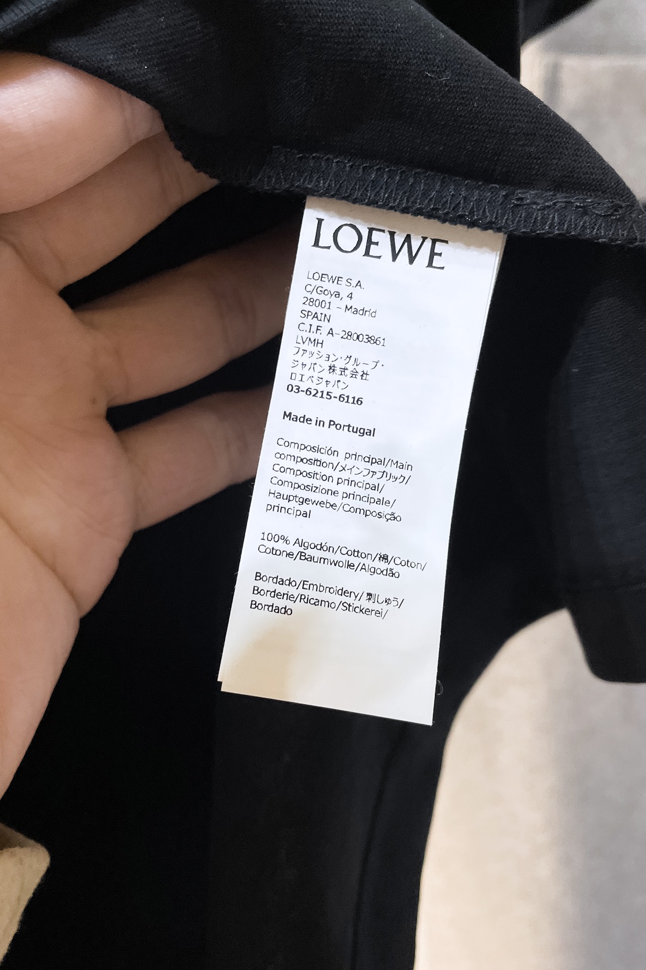 Loewe Relaxed fit T-shirt in cotton