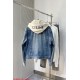 Celine trucker jacket in union wash denim