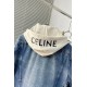 Celine trucker jacket in union wash denim